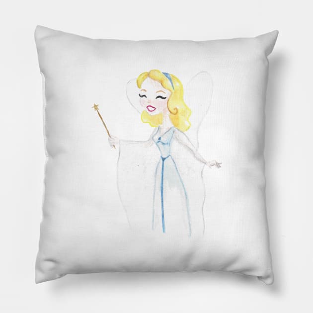 Star Fairy 2 Pillow by littlemoondance