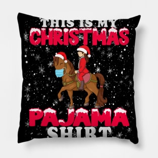 This is My christmas pajama shirt Pillow