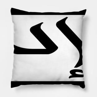 Ed in Cat/Farsi/Arabic Pillow