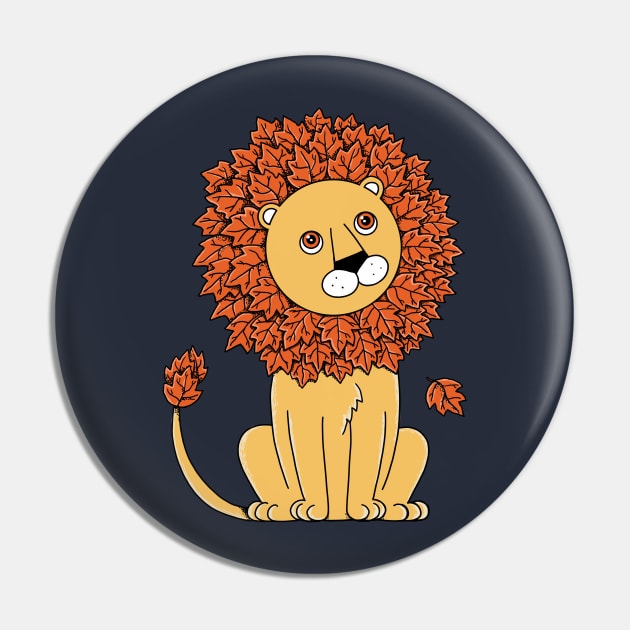 Lion Pin by coffeeman