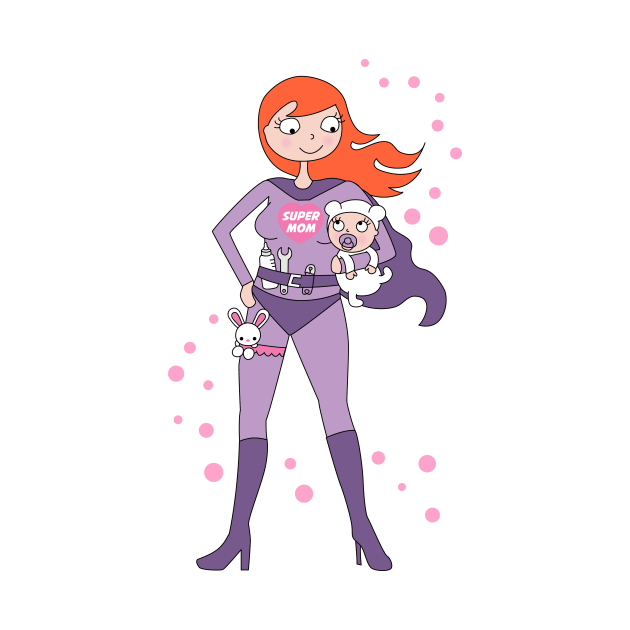 Supermom - red hair by Cuddles and chaos