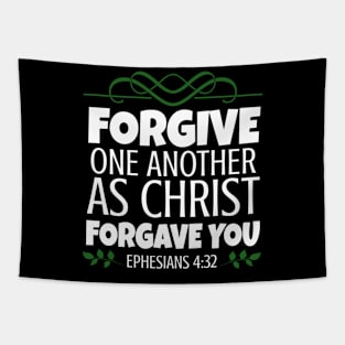 Christian Forgive One Another Tapestry