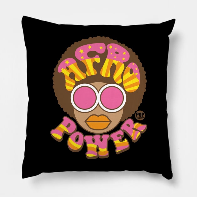 AFRO Pillow by toddgoldmanart