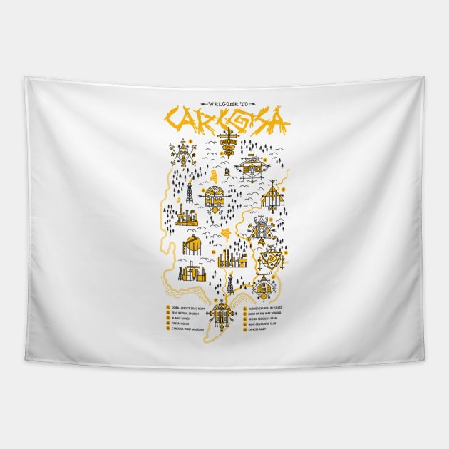 welcome to carcosa Tapestry by astronaut