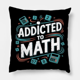 Math Teacher Geometry Algebra STEM Educator Pillow
