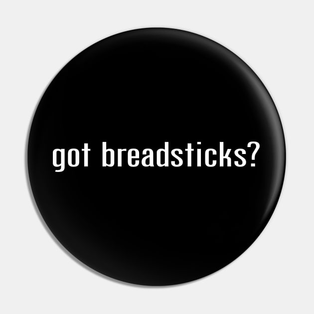 Got Breadsticks | Funny Tennis Design by CoVA Tennis T-Shirt Pin by CoVA Tennis