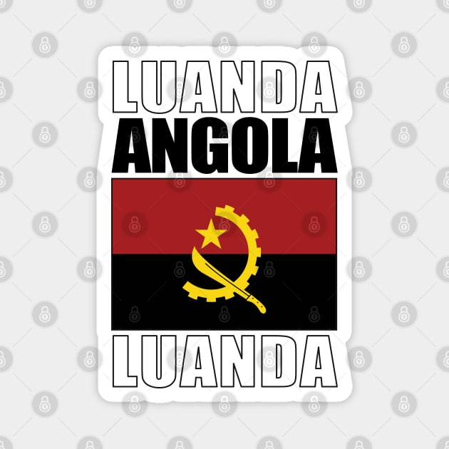 Flag of Angola Magnet by KewaleeTee