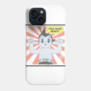 Astro Boy - I Was Made Ready! Circle Design Phone Case