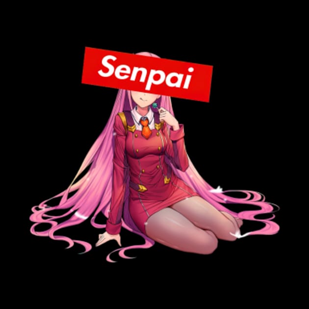 Zero Two Senpai by beataamberd7