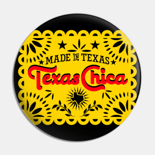 Texas Chica Papel Picado Pin