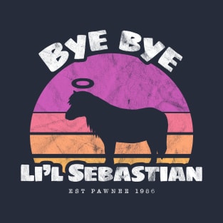 Bye bye Li'l Sebastian • Est Pawnee 1986 (Warm) T-Shirt