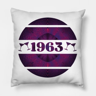 Pink 1963 explosion Pillow