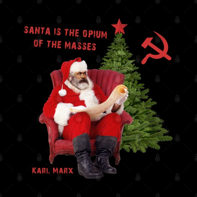 Karl Marx Santa by valentinahramov