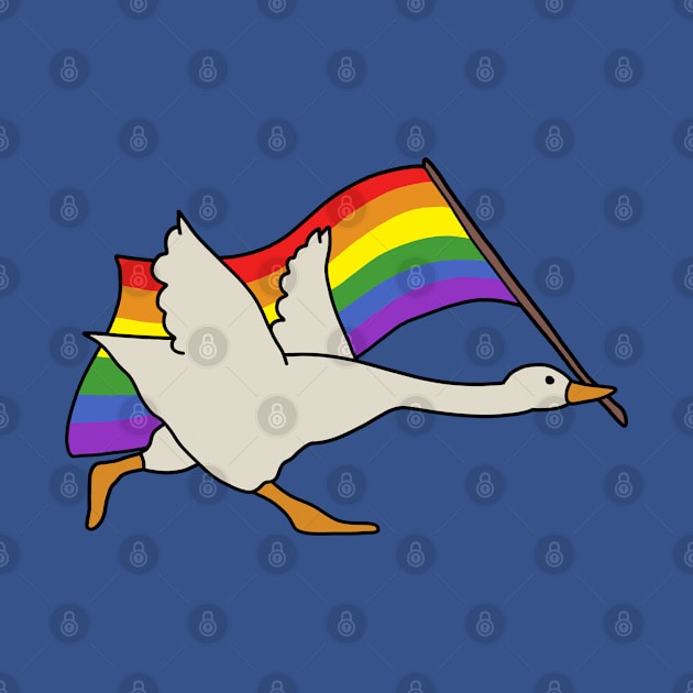 LGBT Goose by valentinahramov