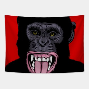 Cute Monkey Tapestry