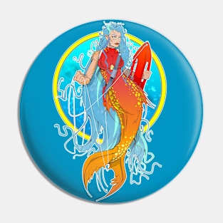 lifeguard - mermaid Pin