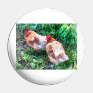 Chickens - Hen Party Pin