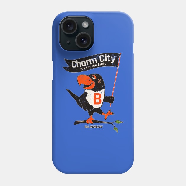 Charm city is for the birds Phone Case by Dreamsbabe