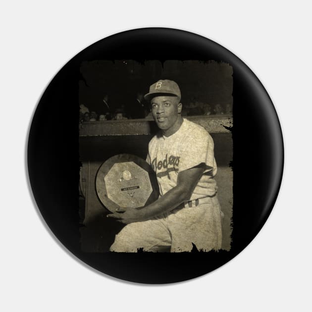 Jackie Robinson - Becomes The First African American To Win The Most Valuable Player Award, 1949 Pin by PESTA PORA