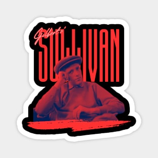 Gilbert o sullivan//original retro fan Magnet