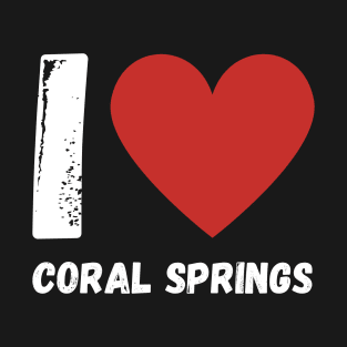 I Love Coral Springs T-Shirt