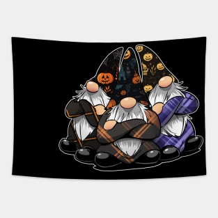 Halloween Gnomes Tapestry