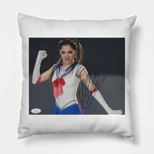 EVGENIA MEDVEDEVA SIGNED FIGURE SKATING Pillow