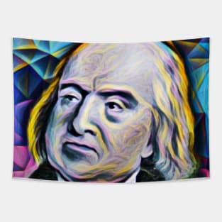 Jeremy Bentham Portrait | Jeremy Bentham Artwork 10 Tapestry