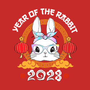 Happy Chinese New Year 2023 Tee Year of the Rabbit Horoscope T-Shirt