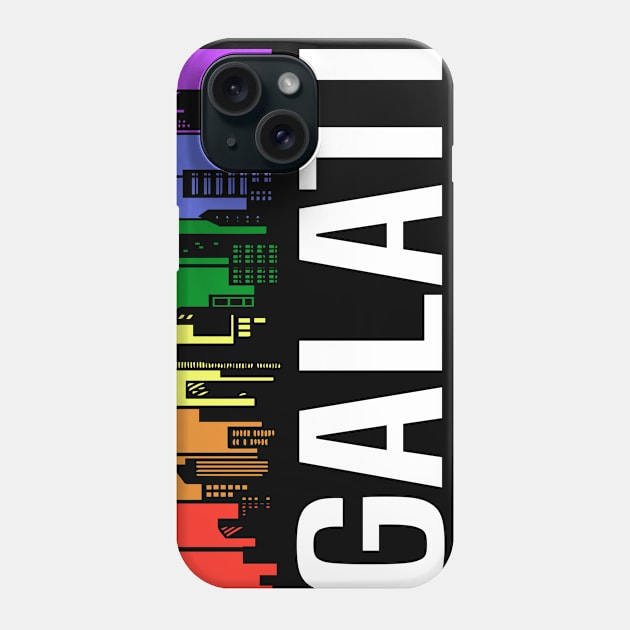 The Love For My City Galati Great Gift For Everyone Who Likes This Place. Phone Case by gdimido