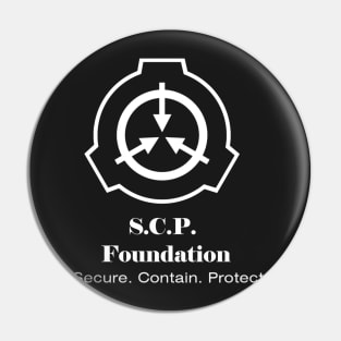 SCP Foundation Logo Pin