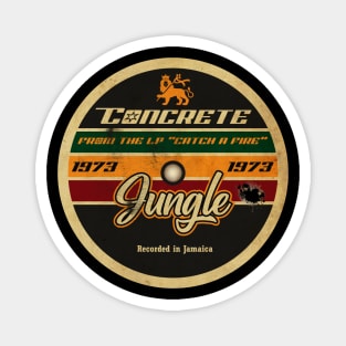 Concrete Jungle Reggae LP Magnet