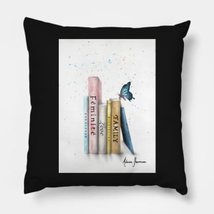 Books of Her Journey Pillow