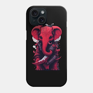 Samurai Evil Elephant Phone Case