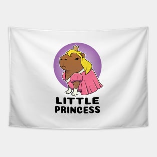 Little Princess Capybara Tapestry