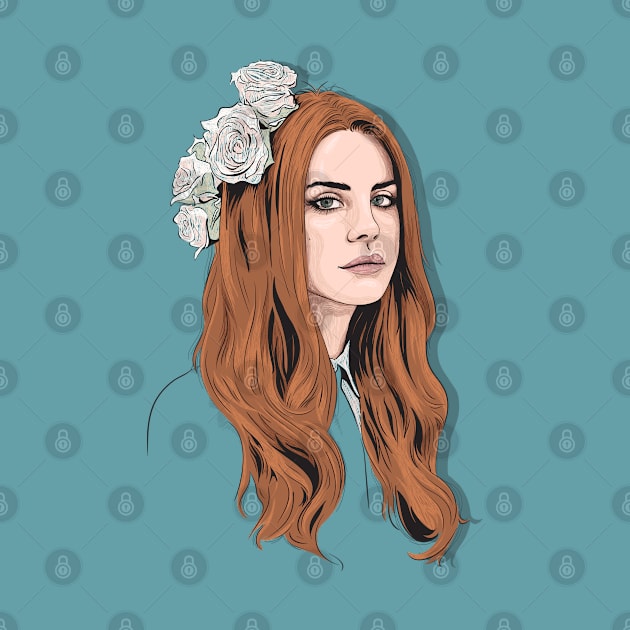 Lana Del Rey by juliavector