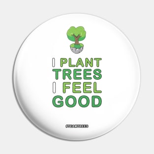 Vintage Plant Trees Feel Good #teamtrees Pin