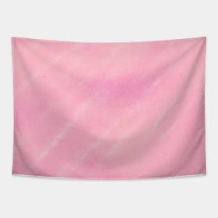 Pink watercolor abstract art design Tapestry