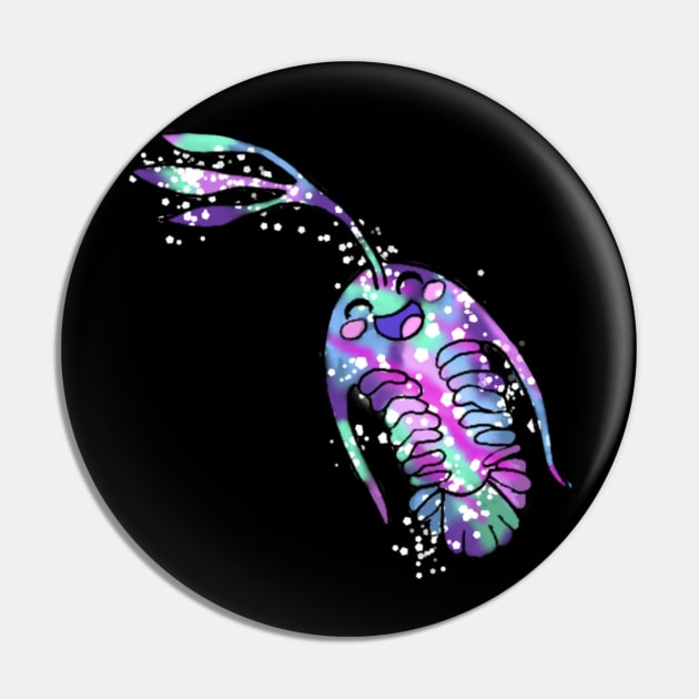 Galaxy Kawaiilobite Pin by toylibrarian
