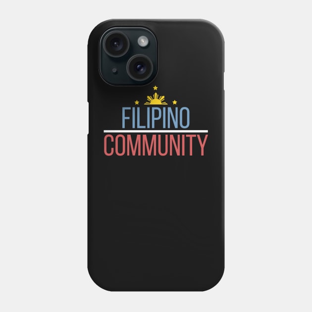 Filipino Community Gathering Kabayan Countryman Gift Phone Case by Freid