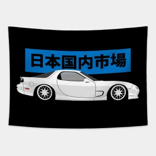 Side View Mazda RX-7 fd Tapestry