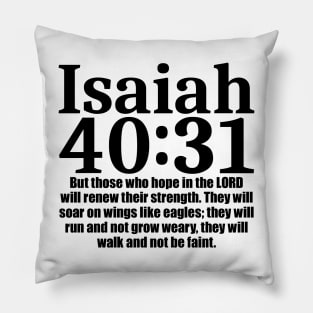 Isaiah 40:31 Pillow