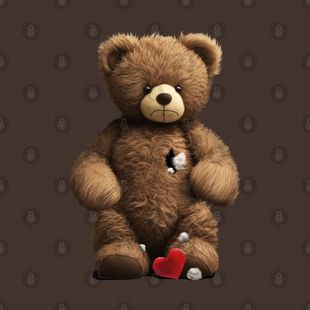 Teddy bear without a heart. Palm Angels by xlhombat