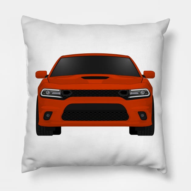 Charger Scat Go-Mango Pillow by VENZ0LIC