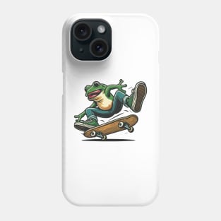 Skater Frog Phone Case