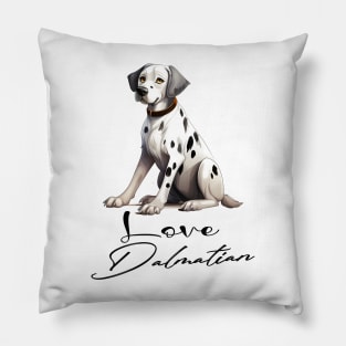 Dalmatian Dog Pillow