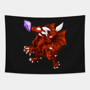 GemBabs: Elemental Dragon (Fear) Tapestry