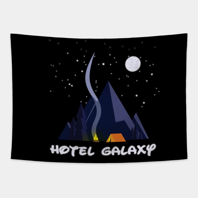 Hotel Galaxy Tapestry by teetimecompany