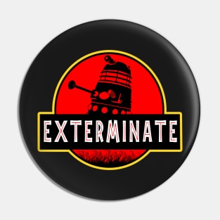 Darlek Exterminate Jurassic Park Dr Who Pin