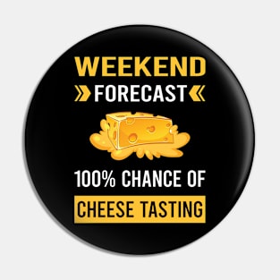 Weekend Forecast Cheese Tasting Pin